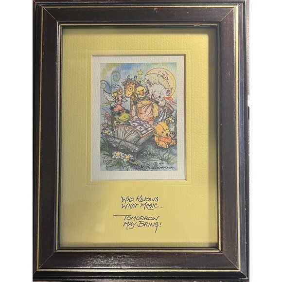 Jody Bergsma Vintage Lithographs Limited Edition 1981 1982 Lot of 2 - Picture 2 of 16